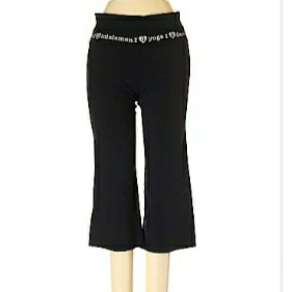 🔴sold🔴LULULEMON Cropped leggings size 4 - Picture 1 of 6
